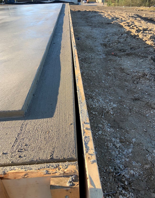Cambridge concrete contractor pad pour